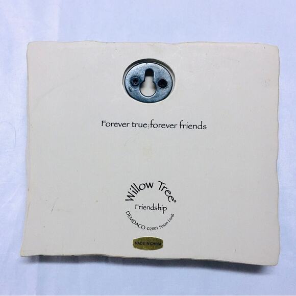 WILLOW TREE FRIENDSHIP FOREVER TRUE WALL DECOR - Picture 2 of 2